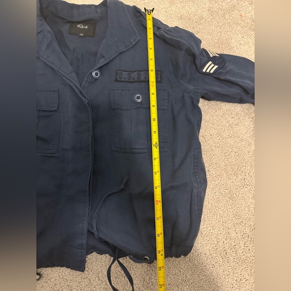 Grant Military Jacket in Indigo - XS - Picture 11 of 11